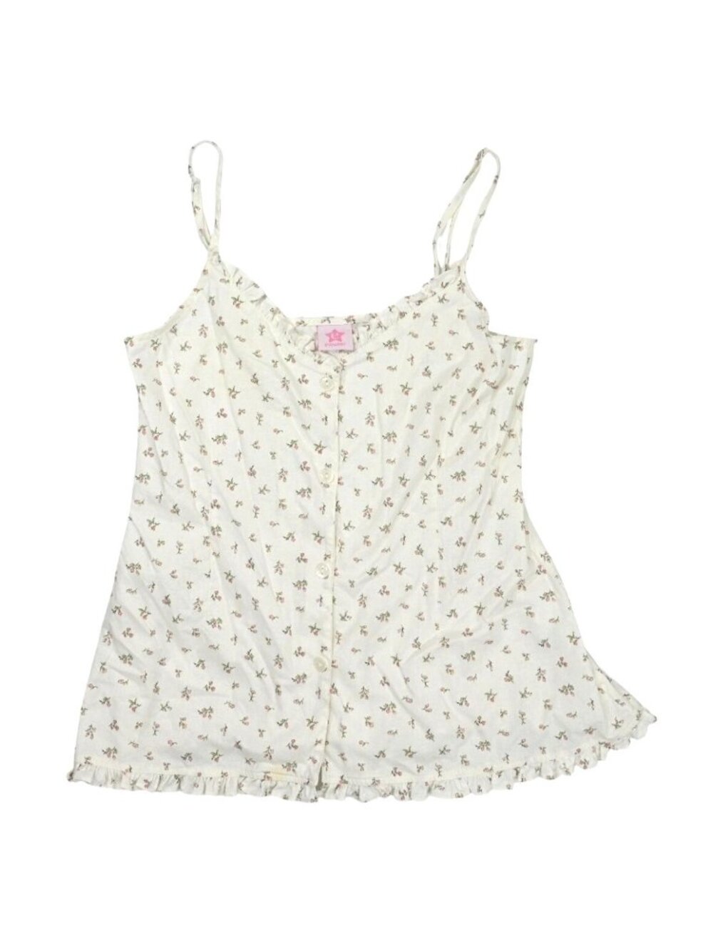 Evewear Tank Top in White Floral